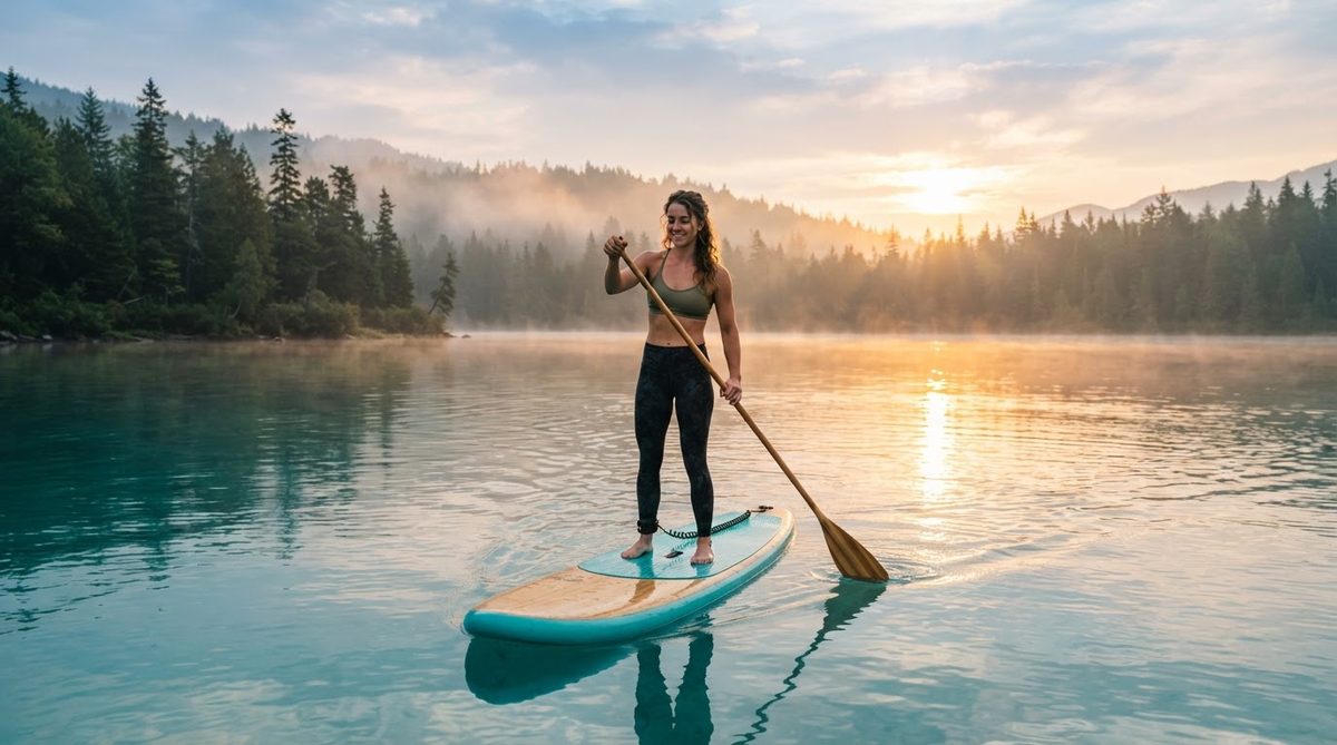 SUP-сёрфинг для начинающих: как встать на доску за один день